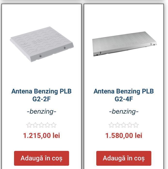 Ceas benzing G2 si senzori