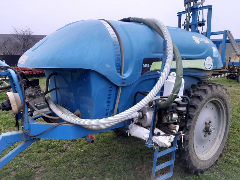 Met/instalatie erbicidat 3000 litri, disc 6 metri
