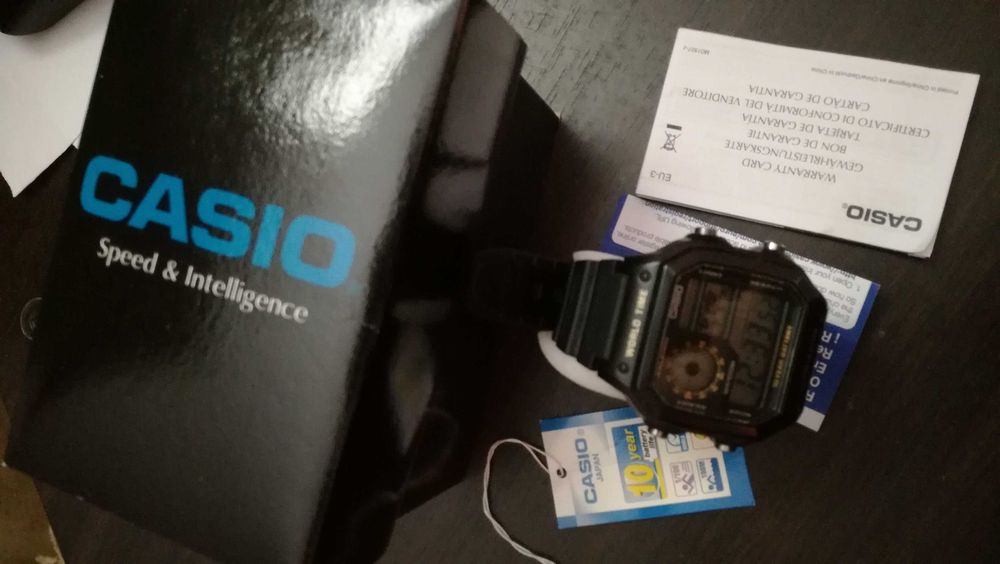 Ceas Casio Royale AE-1200 Baterie-10Ani schimb cu G-Shock - Pret FIX