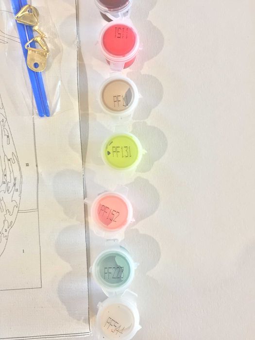 Комплект за рисуване по номера 20x30cm - портрет