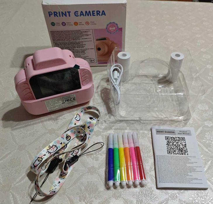 Детски фотоапарат с термичен печат