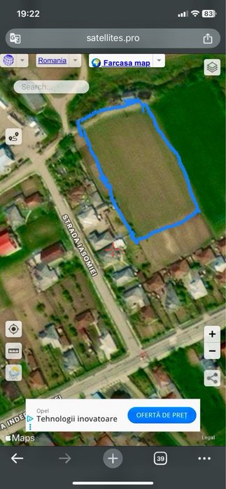 Vand tren in Farcasa