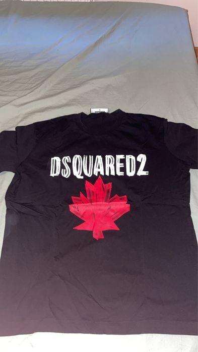 tricou dsquared negru
