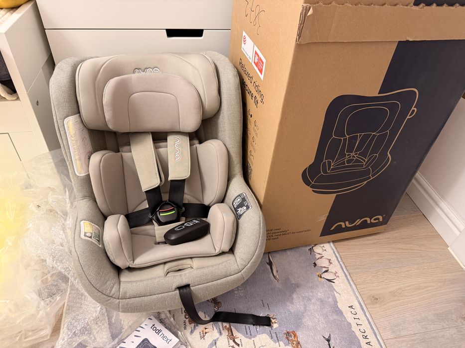 Sistem auto 3n1 Nuna Next (Baza Isofix 360’+ scoica Pipa + Scaun auto)