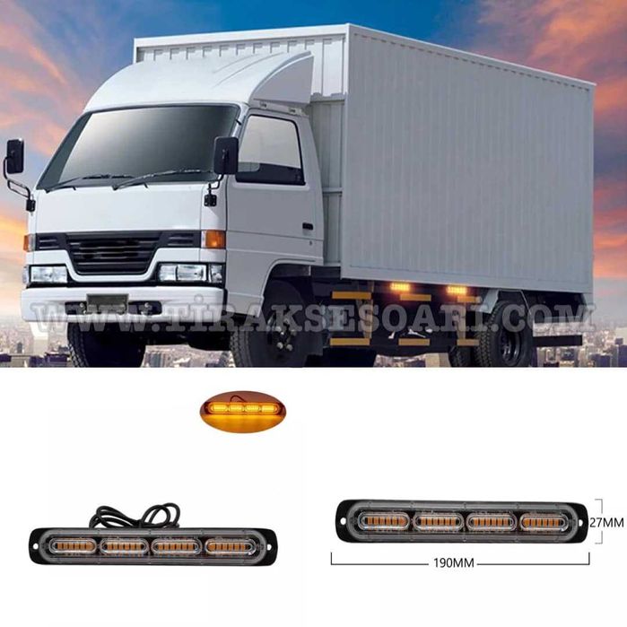 12-24V Аварийни Блиц Светлини Сигнални Лампи Аварийни светлини