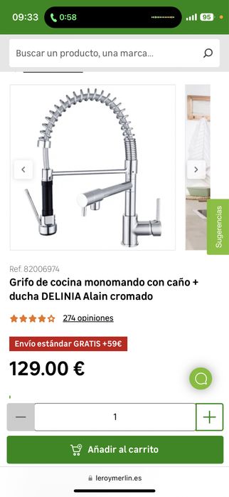 Baterie bucatarie delinia