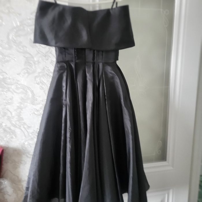 платье чёрное с корсетом