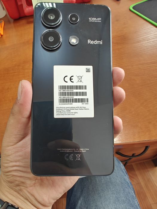 Xiaomi note 13 midnight black