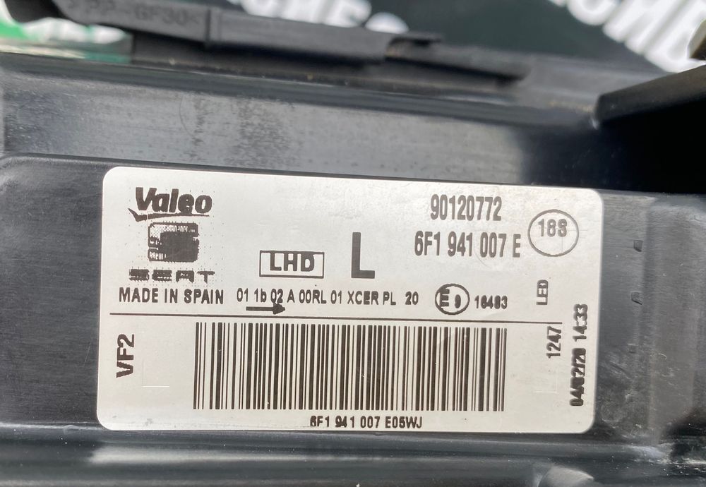 Фар far ляв фарове Full Led за Сеат Ибиза Арона Seat Arona Seat Ibiza