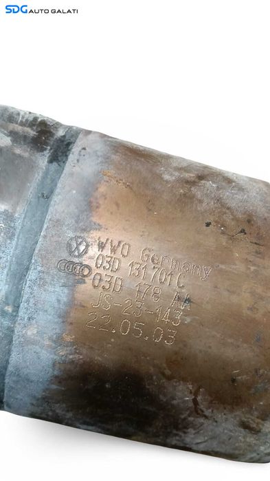 Galerie Evacuare Catalizator Catalitic Converter Volkswagen Polo 9N 1.2 AZQ 2002 - 2008 Cod 03D131701C 03E253020FX 03D178AA [M9997]