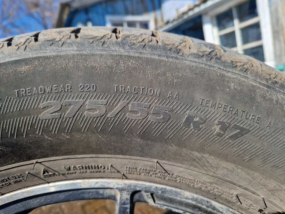 Продам колеса 275/55/R17 MICHELIN