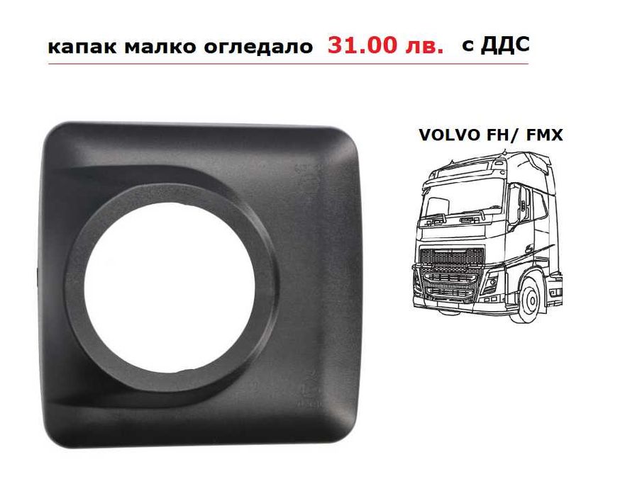Огледала, стъкла и капаци VOLVO FH, FMX euro 6