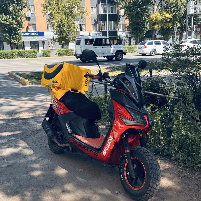скутер самурай мопед