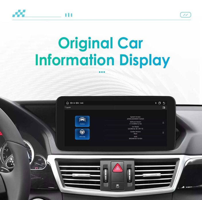 Мултимедия за MERCEDES Benz E Class W212 Android навигация дисплей
