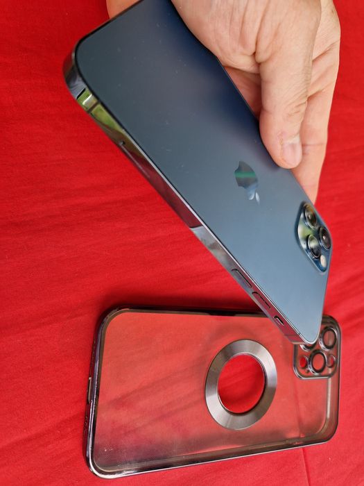 -Iphone 12Pro, ca Nou, Blue, 128Gb, 6Ram Bat: 100% ireprosabil stare perfecta poze reale doar telefonul nici o restrictie