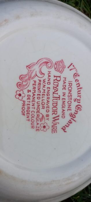 Serviciu de masa cafea portelan englezesc original Unicorn Tableware