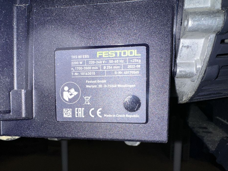 Circular Festool TKS 80 EBS