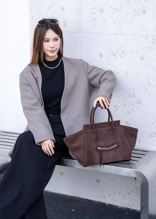 Сумки натуральная замша