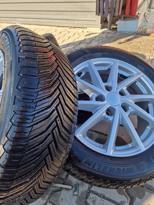 Jante R16 5x112 cu Cauciucuri noi Michelin M+S