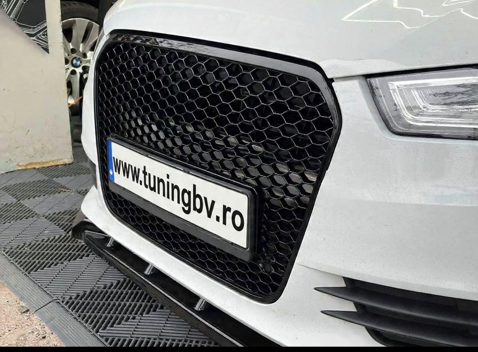 Prelungire lip spoiler tuning sport pentru bara față Audi A6 C7 NFL