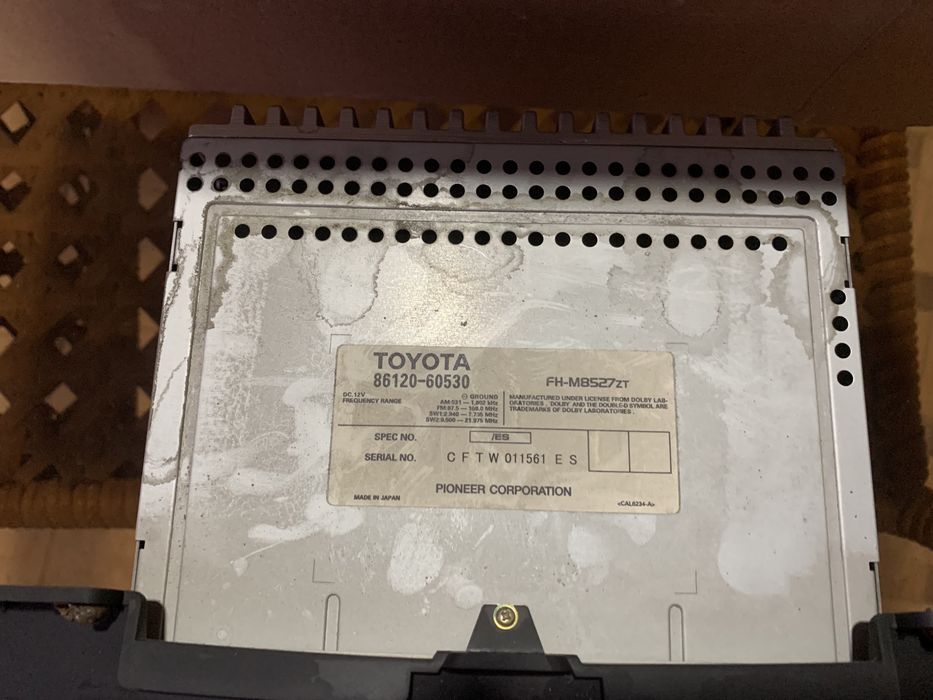 Магнитола Toyota