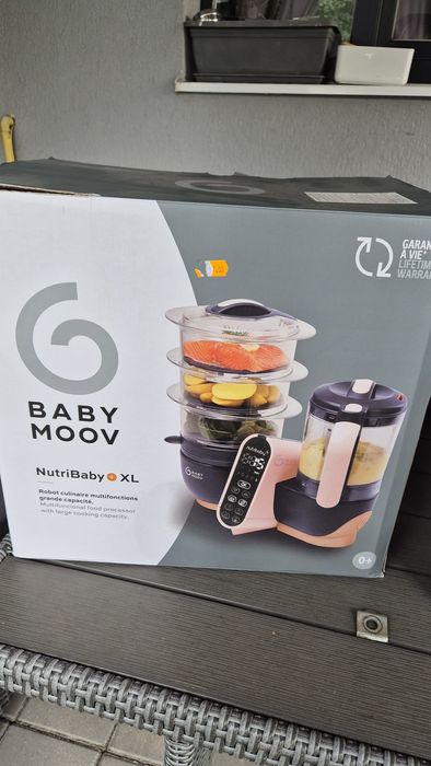 Aparat de gatit la aburi babymoov