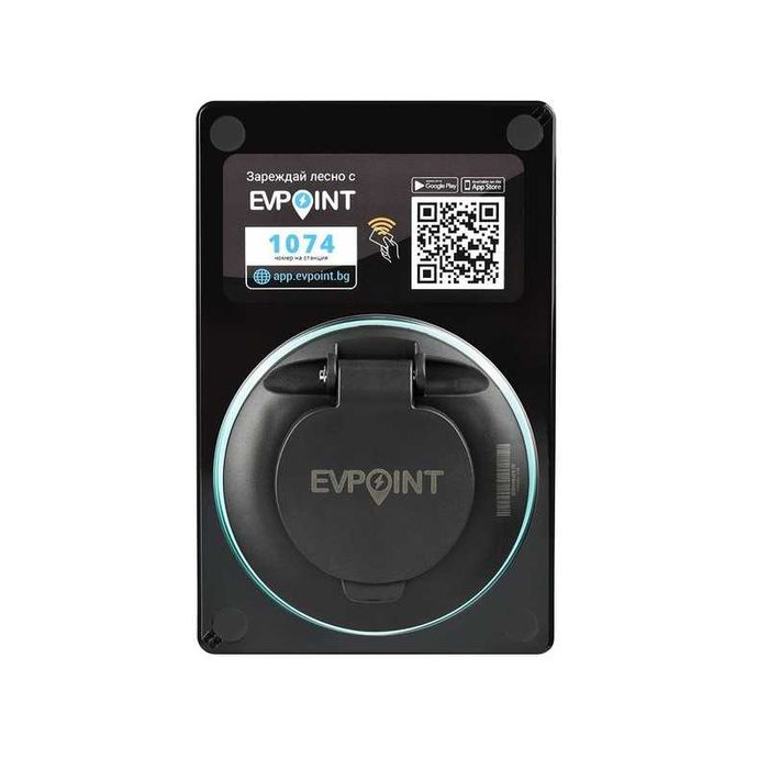 Зарядна станция EVPoint EV7 | контакт Тип 2 | 7.4 kW AC