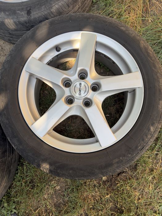 Джанти ENZO 16” 5х108 с летни гуми 205/55 DOT23