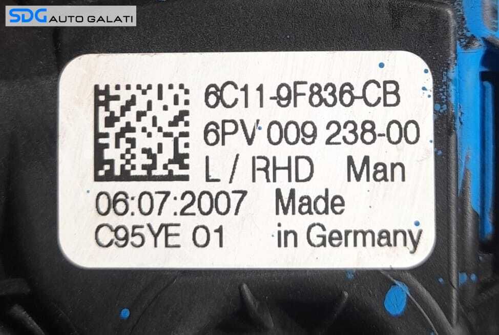 Pedala Acceleratie Ford Transit 2000 - 2006 Cod 6C11-9966-AA 6PV009238-00 [N1133]