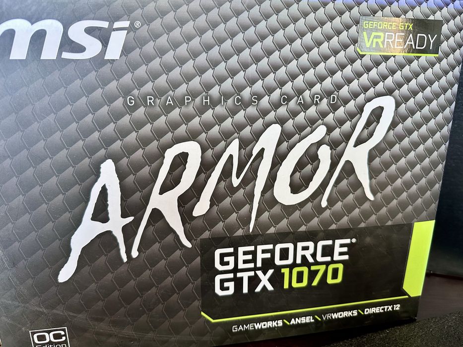 Видео карта MSI GeForce GTX 1070 8GB