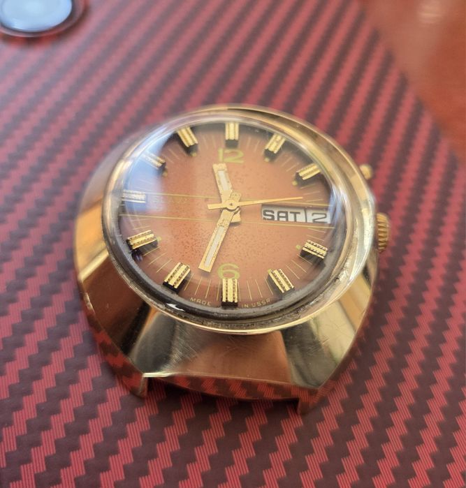 Ceas Slava Asimetric 27 Jewels Automatic (Seiko Omega Atlantic)