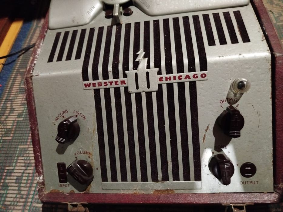 Ретро магнетофон Webster Chicago