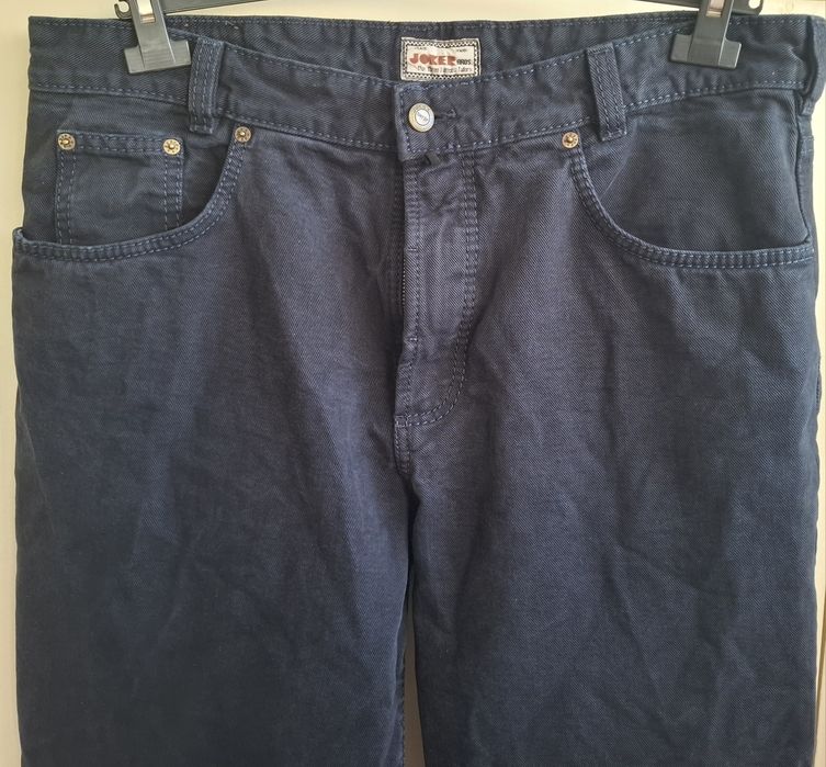 Blugi "Joker" iarnă, denim (doc) gros, circumferința talie 100 cm