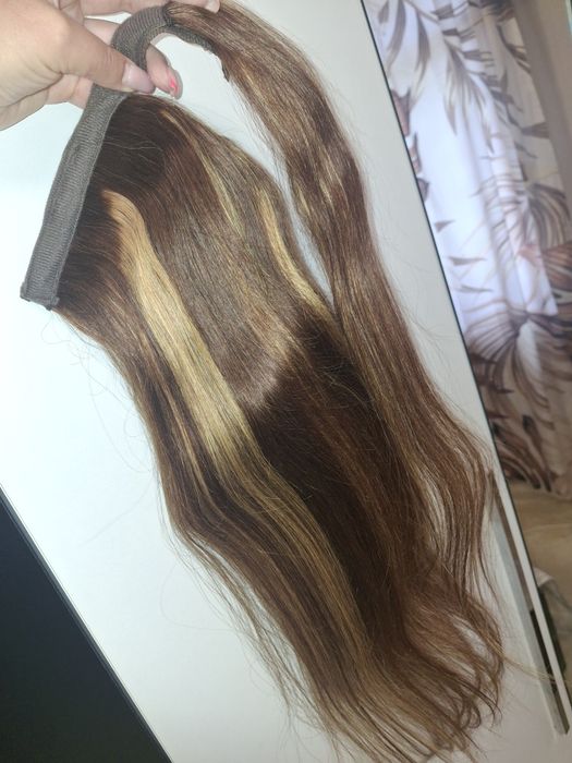 Екстеншън конска опашка с клипс