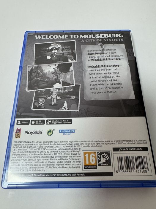MOUSE: P.I. For Hire (PS5)