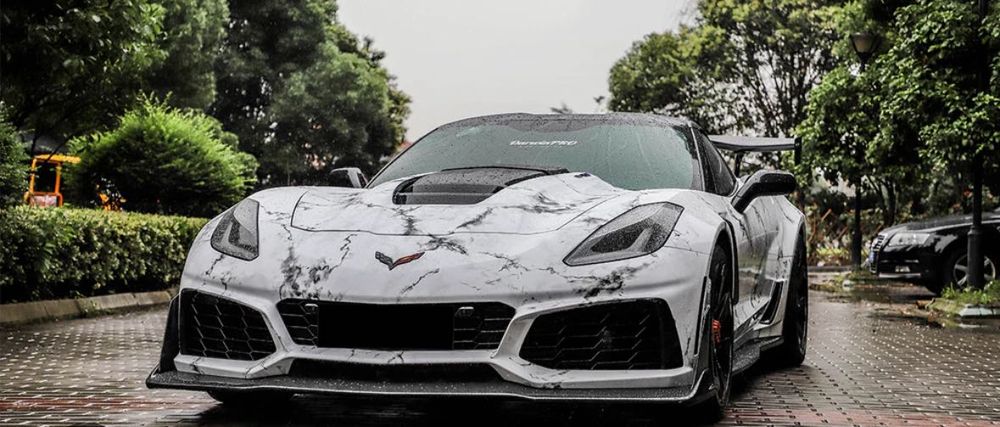 Тунинг предна броня chevrolet corvette ZR1
