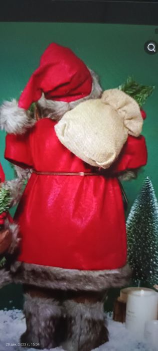 Санта Клаус 45см