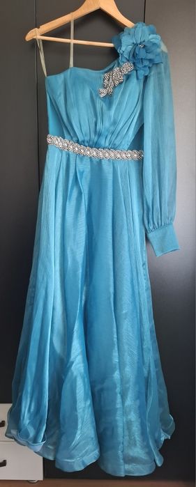 Rochie lungă ocazie (nașă) mărimea 40