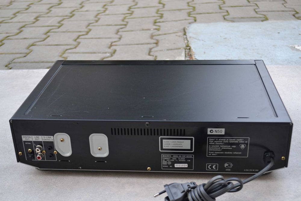 Cd player Sony CDP XE 530