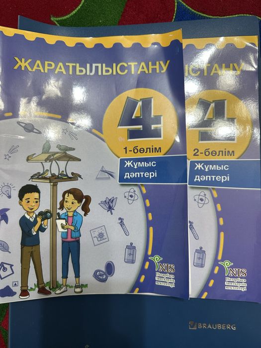 Жұмыс дәптерлері және кітаптар