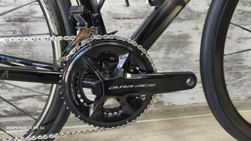 Карбонов шосеен велосипед Seka Spear RDC Dura-Ace Di2 Powermeter Elitewheels | M