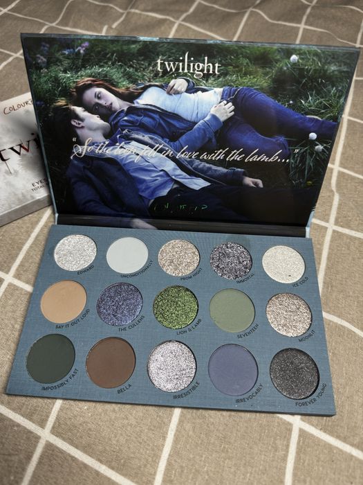 Палетка теней Colourpop X Twilight