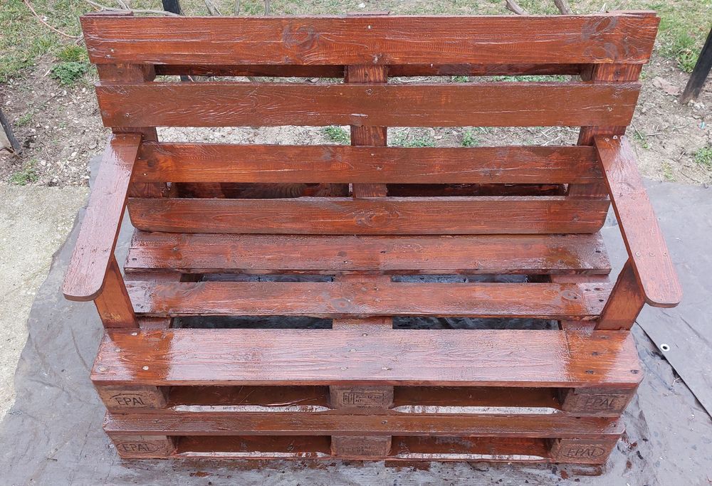 Balansoar, Banca de grădină.