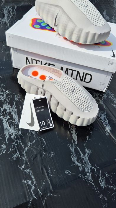 Slapi Nike Mind 001 Silver Gray 44
