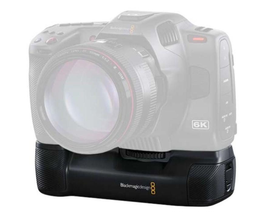 Cameră sigilată Blackmagic 6K Pro plus Sigma 18-35mm plus grip