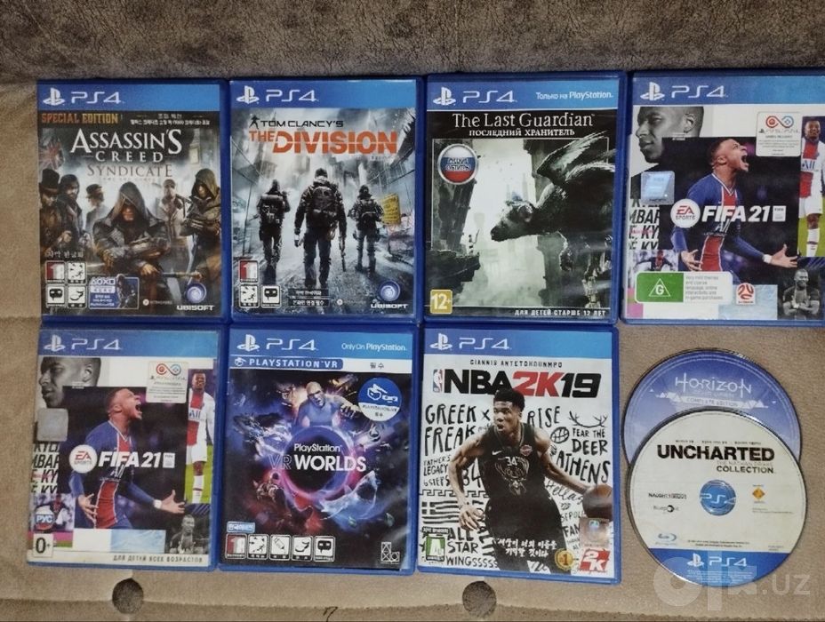 Диски PS4 рабочие