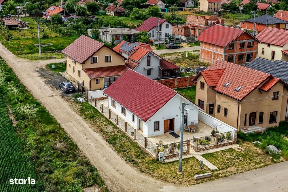 Casă nouă la cheie, gata de mutat, în Tisa Nouă, la 14 km de Arad