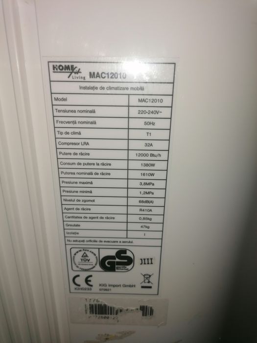 Aer, condiționat portabil