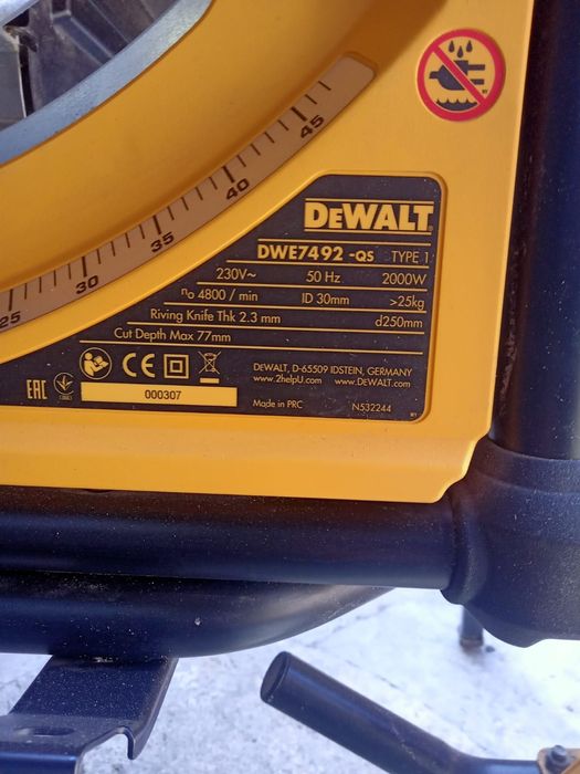 Циркулярная пила Девалт.