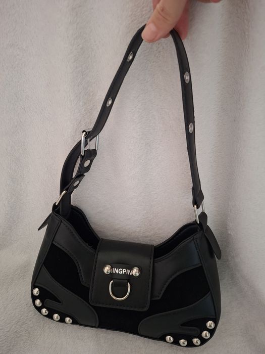 Сумка, эко кожа и замш